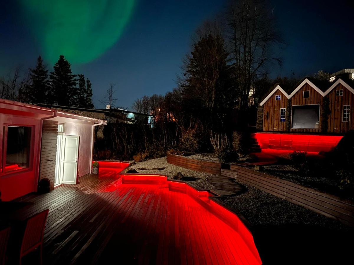 Villa Iceland Sjf Villa, Hot Tub & Outdoor Sauna Amazing Mountains And View Over *