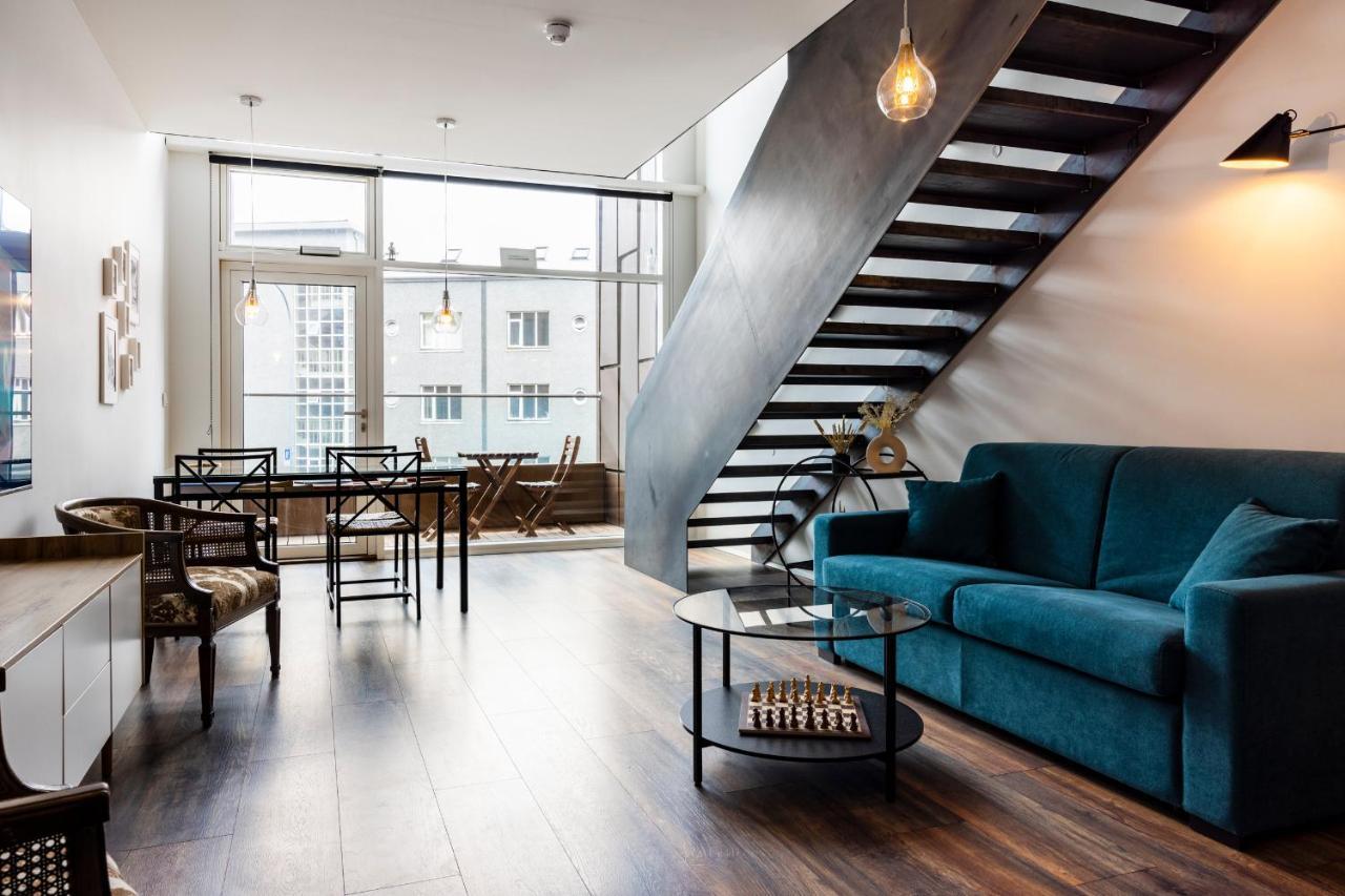 Loft-style Duplex With Balcony In Downtown Apartment Reykjavik