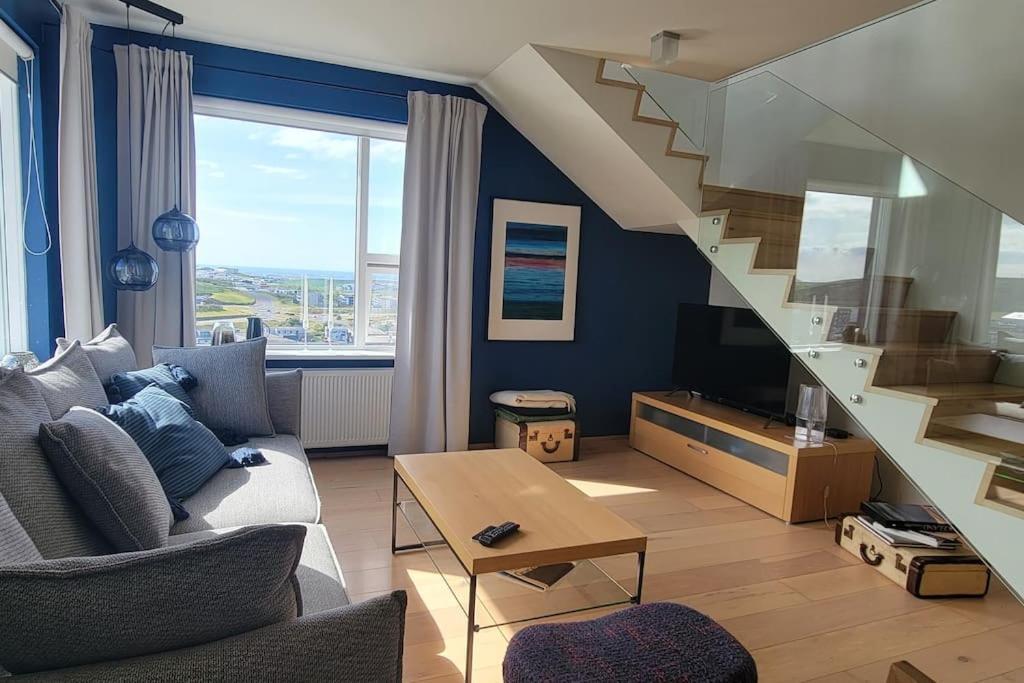 Pent House Dublex With Amazing And Ocean Views For 4 6 People Appartement Reykjavík