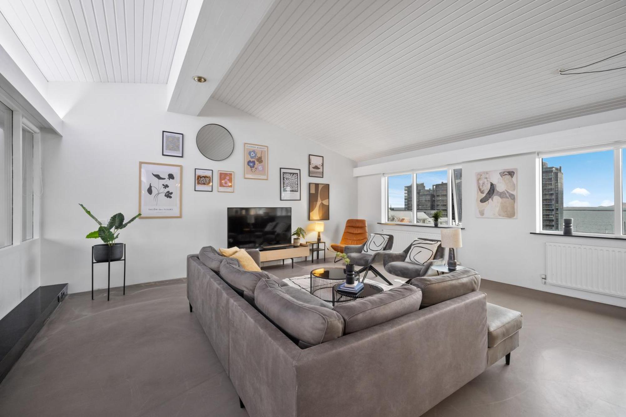 Penthouse On The Shopping Street-free Parking Reykjavik