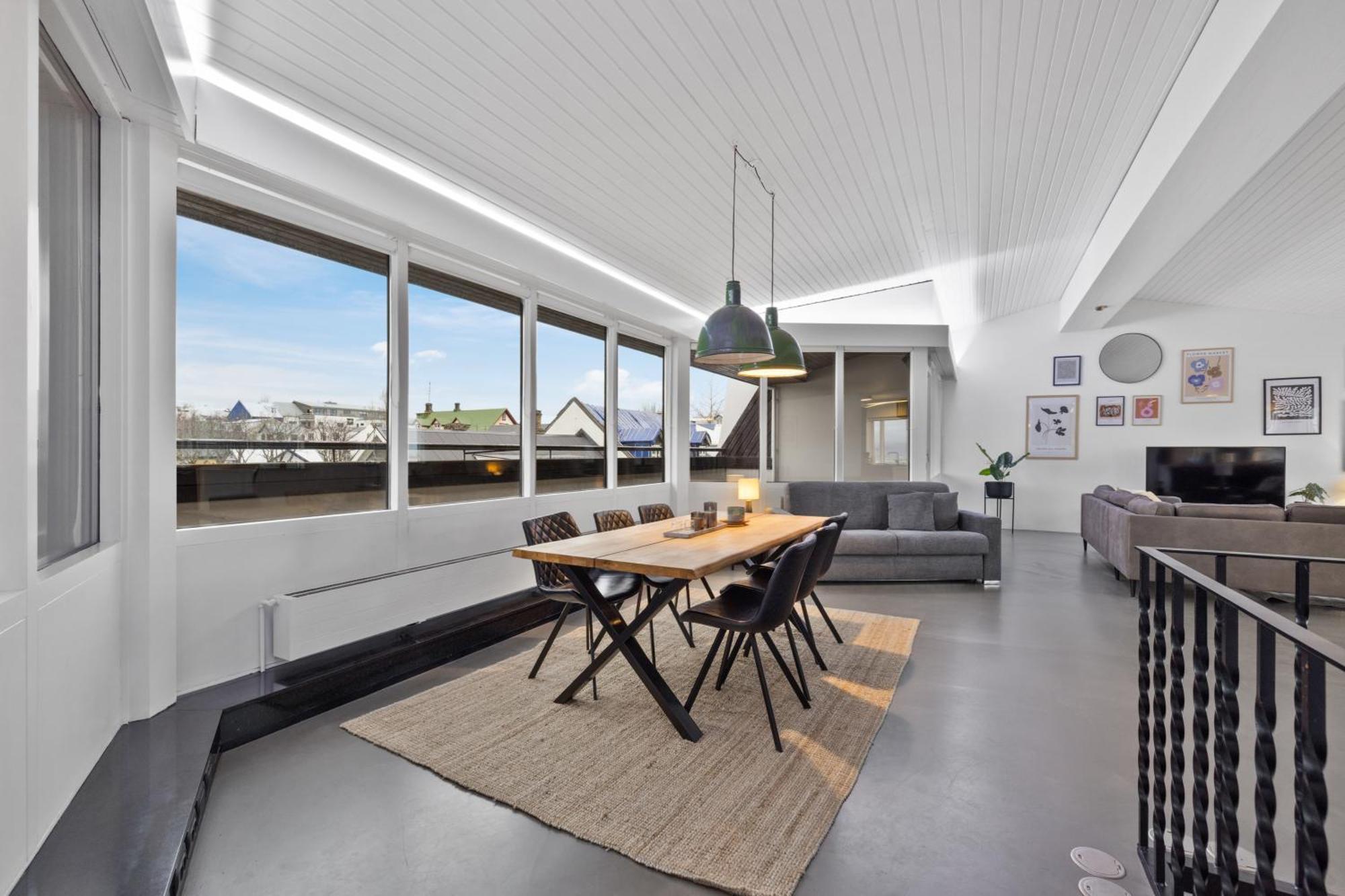 Apartment Penthouse On The Shopping Street-free Parking Reykjavik
