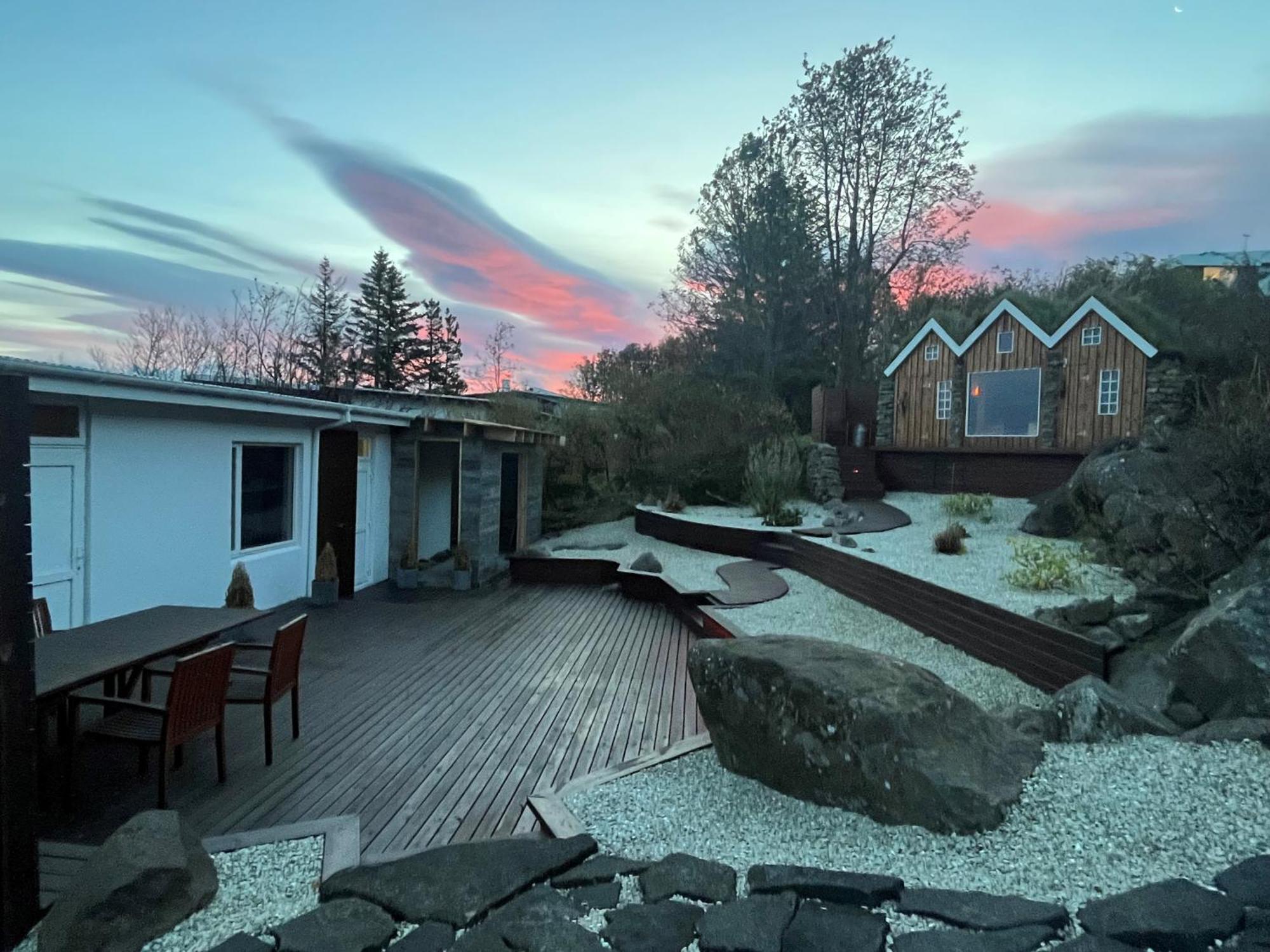 Iceland Sjf Villa, Hot Tub & Outdoor Sauna Amazing Mountains And View Over *