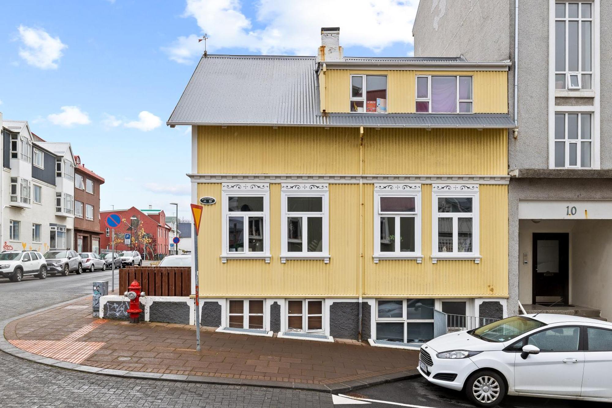 The Center Of Downtown Reykjavík
