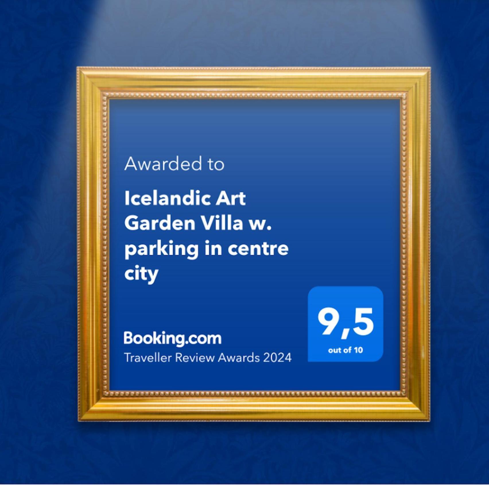 Icelandic Art Garden W. Parking In Centre Reykjavik