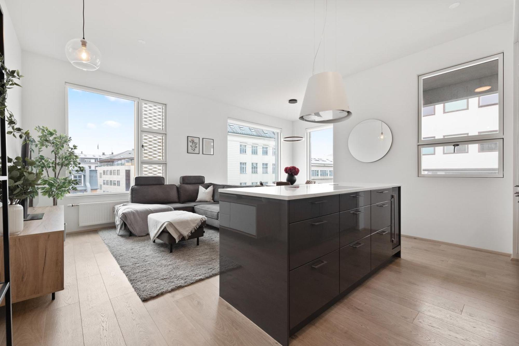Vibrant Hafnatorg I Spacious With Expansive Garage Apartment Reykjavik