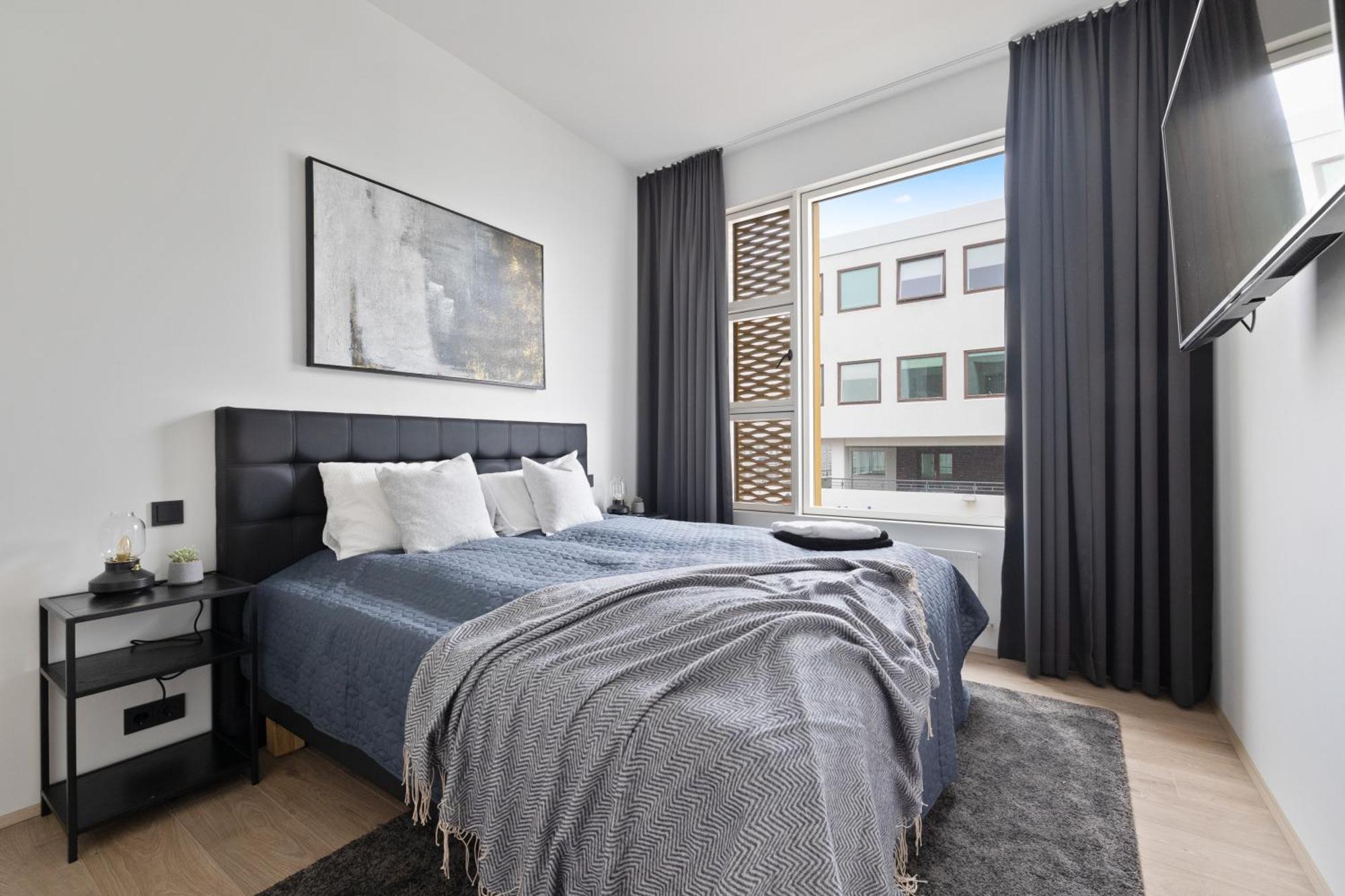 Vibrant Hafnatorg I Spacious With Expansive Garage Reykjavik