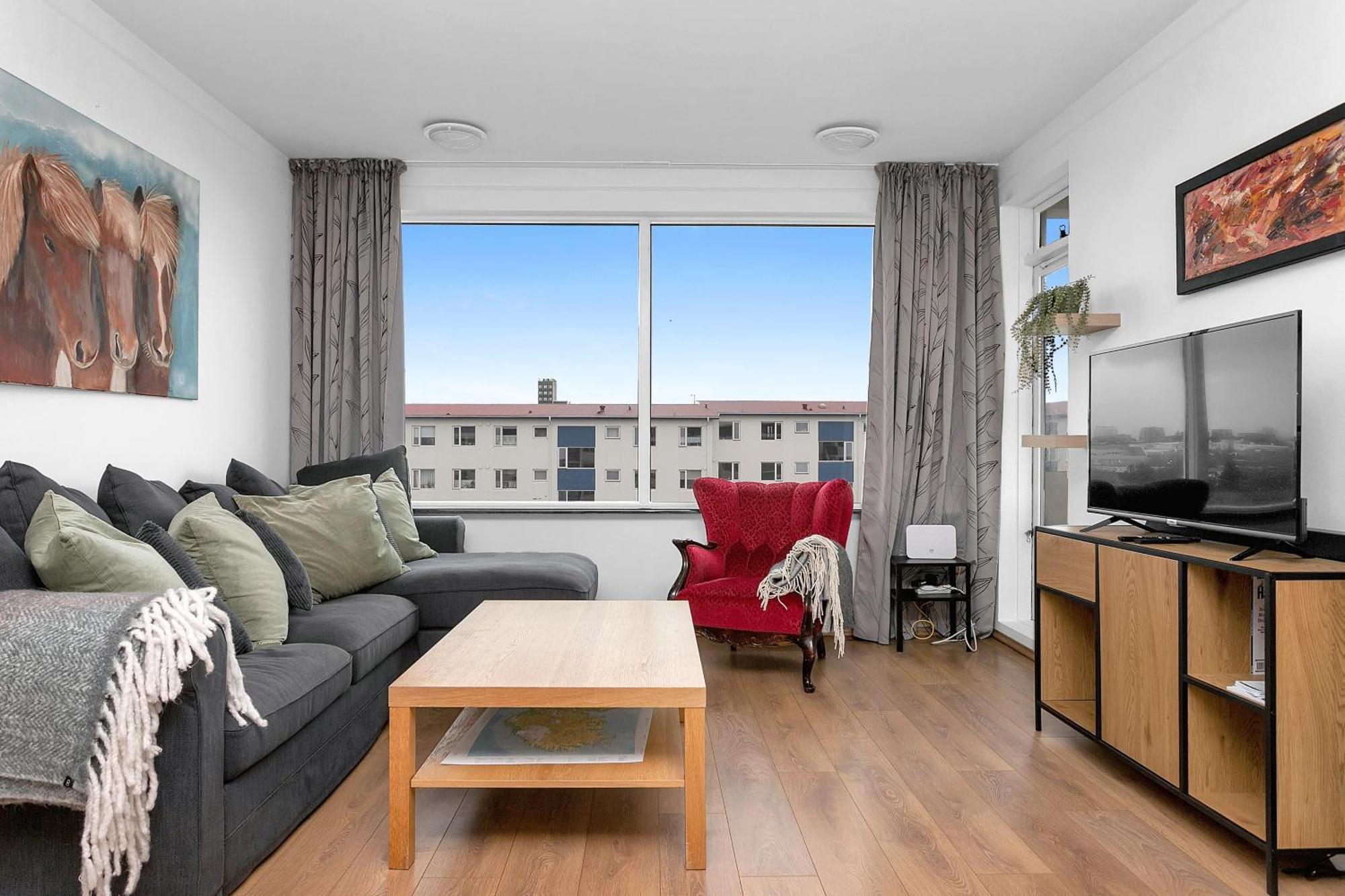 Bright 1br With A View Apartment Reykjavik