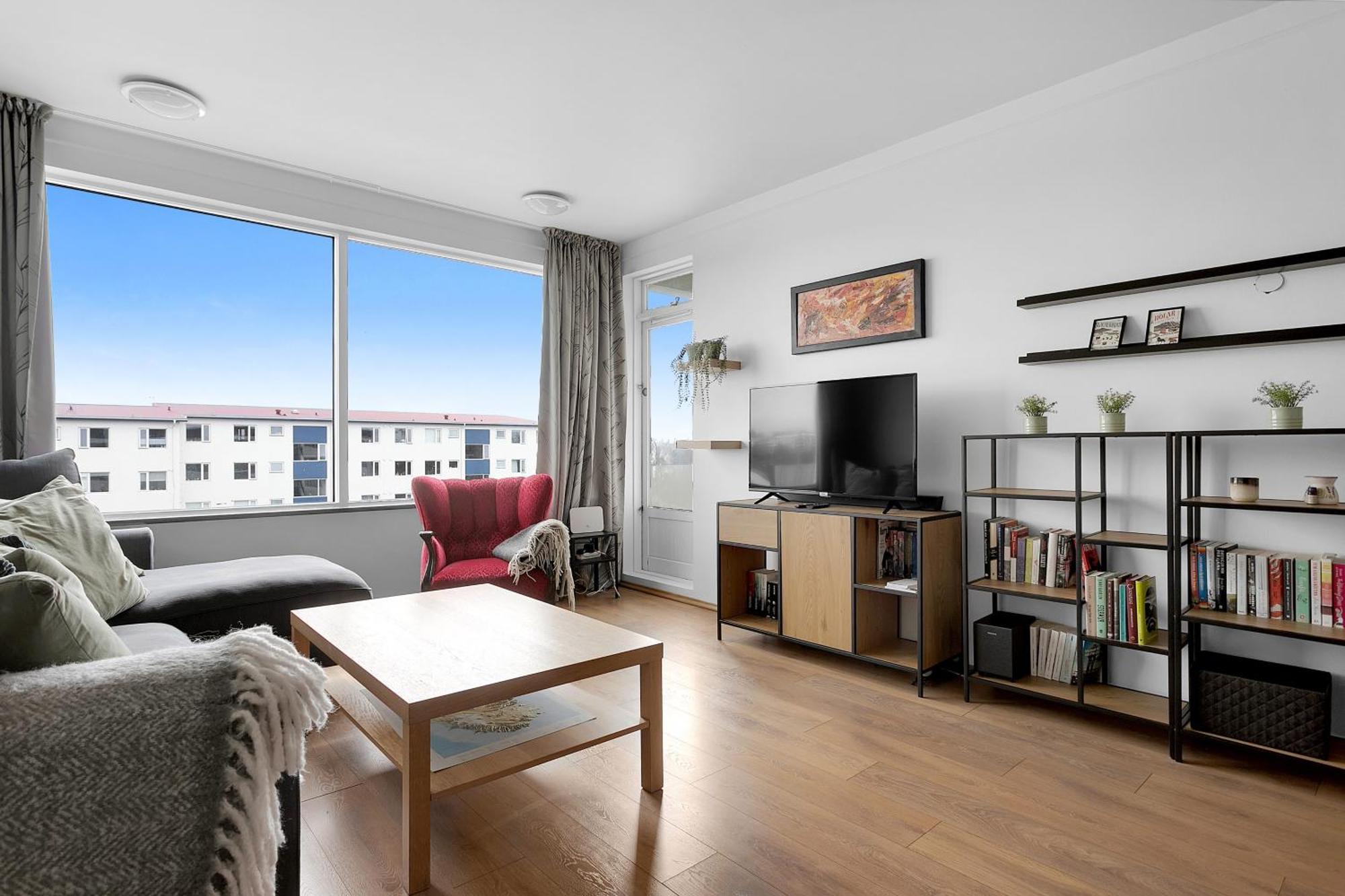 Bright 1br With A View Reykjavik