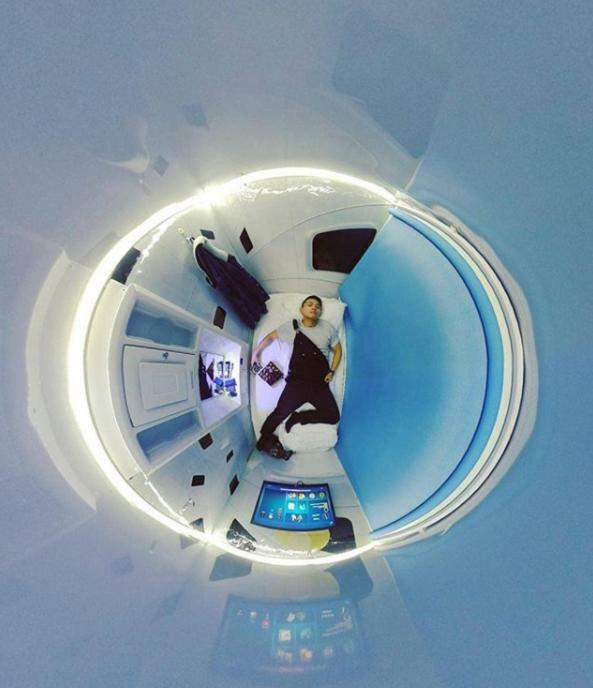 Galaxy Pod Albergue Reiquiavique