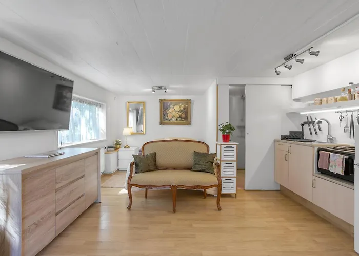 Lara Studio In Laugardalur Valley, Reykjavik Central Park And Botanical Garden, Private Entrance, Free Private Parking On Side